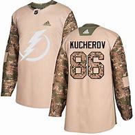 Tampa Bay Lightning #86 Nikita Kucherov Camo Adidas Veterans Day Practice Jersey,We sell and wholesale Tampa Bay Lightning #86 Nikita Kucherov Camo Adidas Veterans Day Practice Jersey on line form chian!